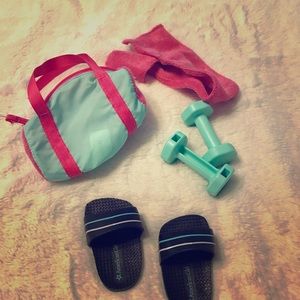 American Girl workout accessories
